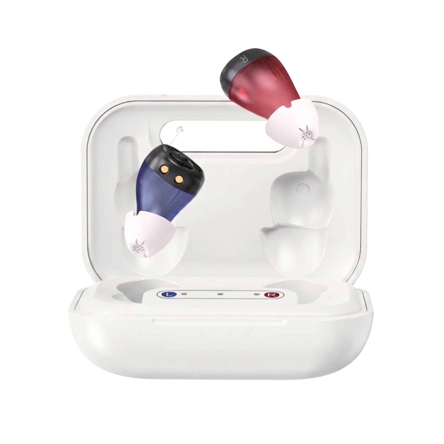 Oricle 3.0 hearing aids in charging case
